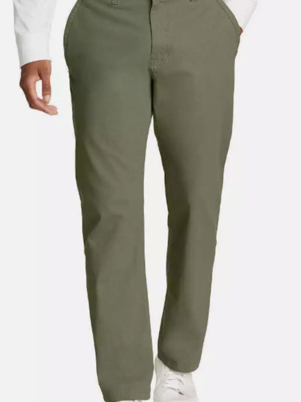 Eddie Bauer Men’s Stretch Canvas Utility Pants, Green Size 38W x 30L